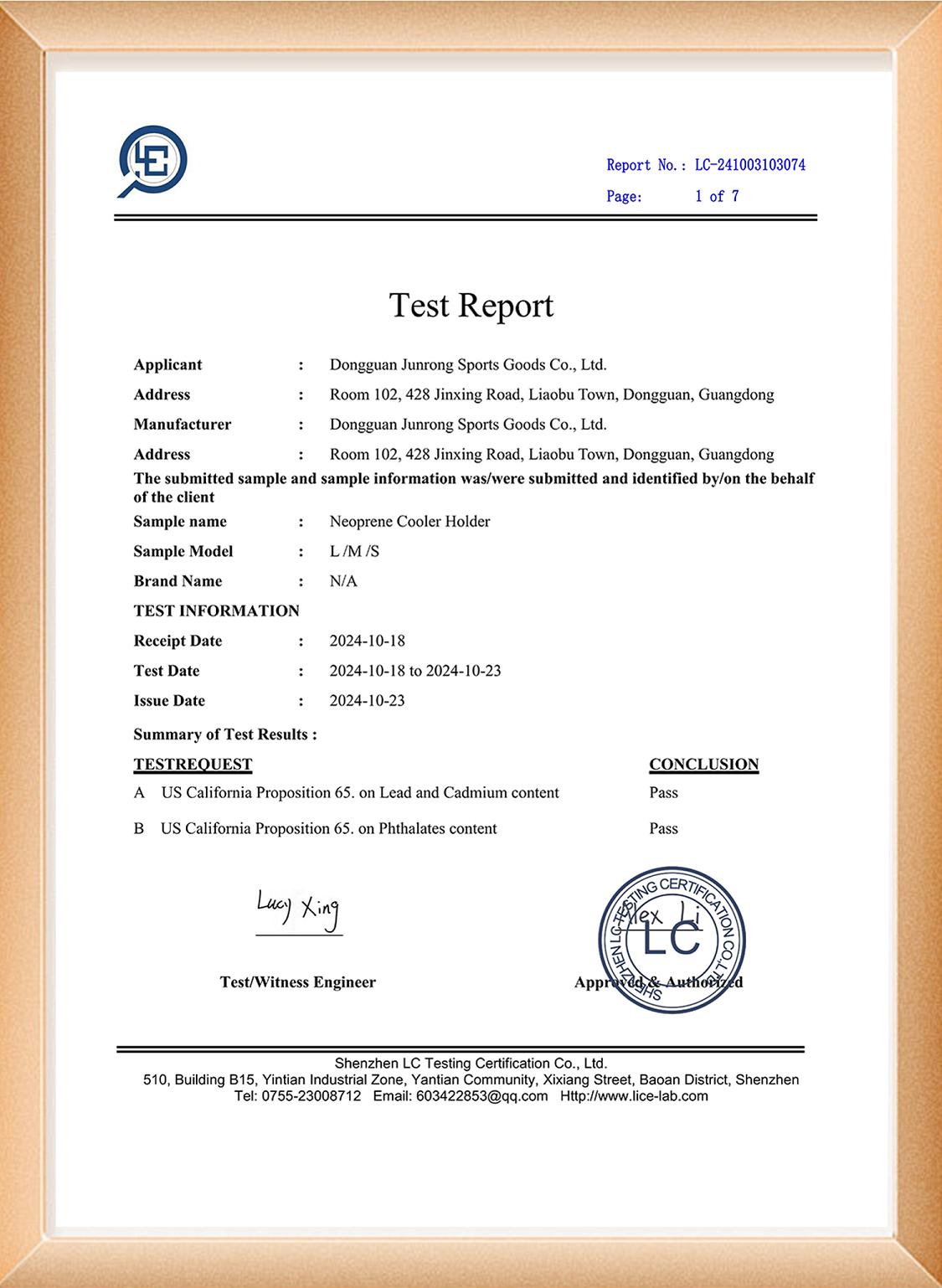 01 LC-241003103074 东莞市君蓉运动用品有限公司 潜水料杯套 加州65报告.jpg